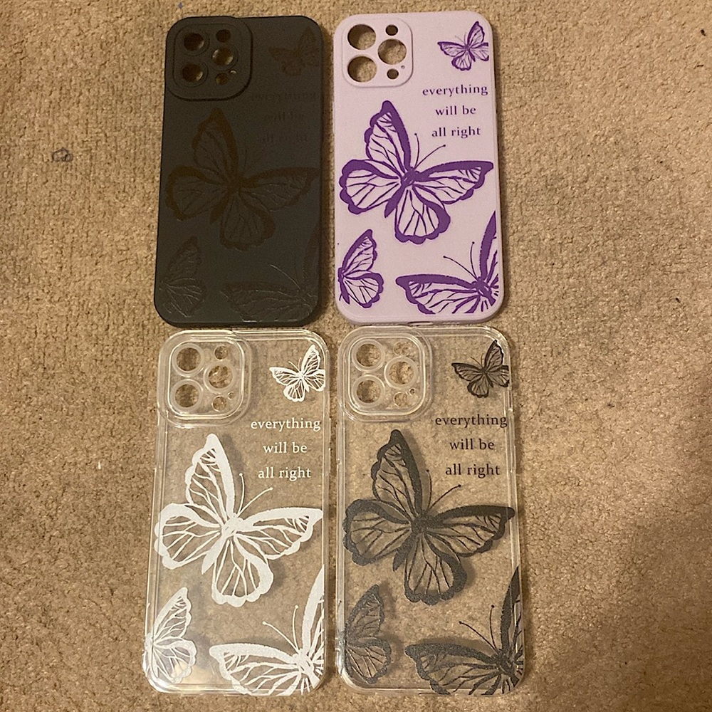iphone 12 pro max butterfly phone cases